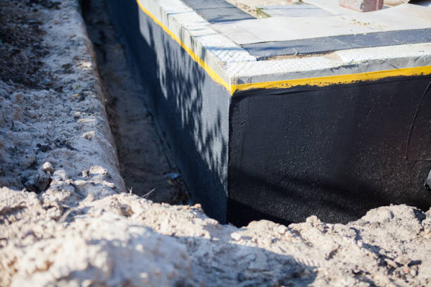 Professional Waterproofing technician working in Benton, IL
